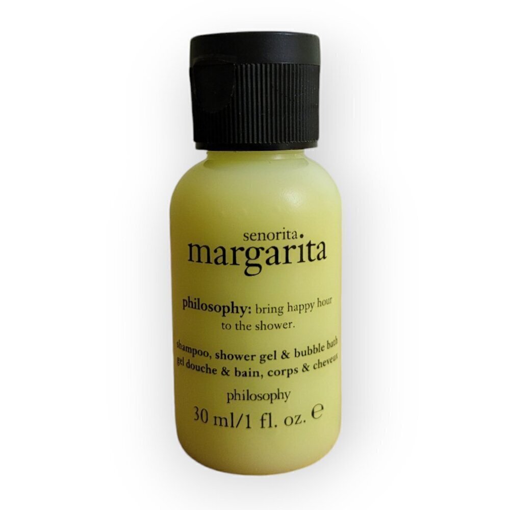 Philosophy Senorita Margarita 3-in-1 Body Wash Shampoo Bubble Bath 1oz NWT